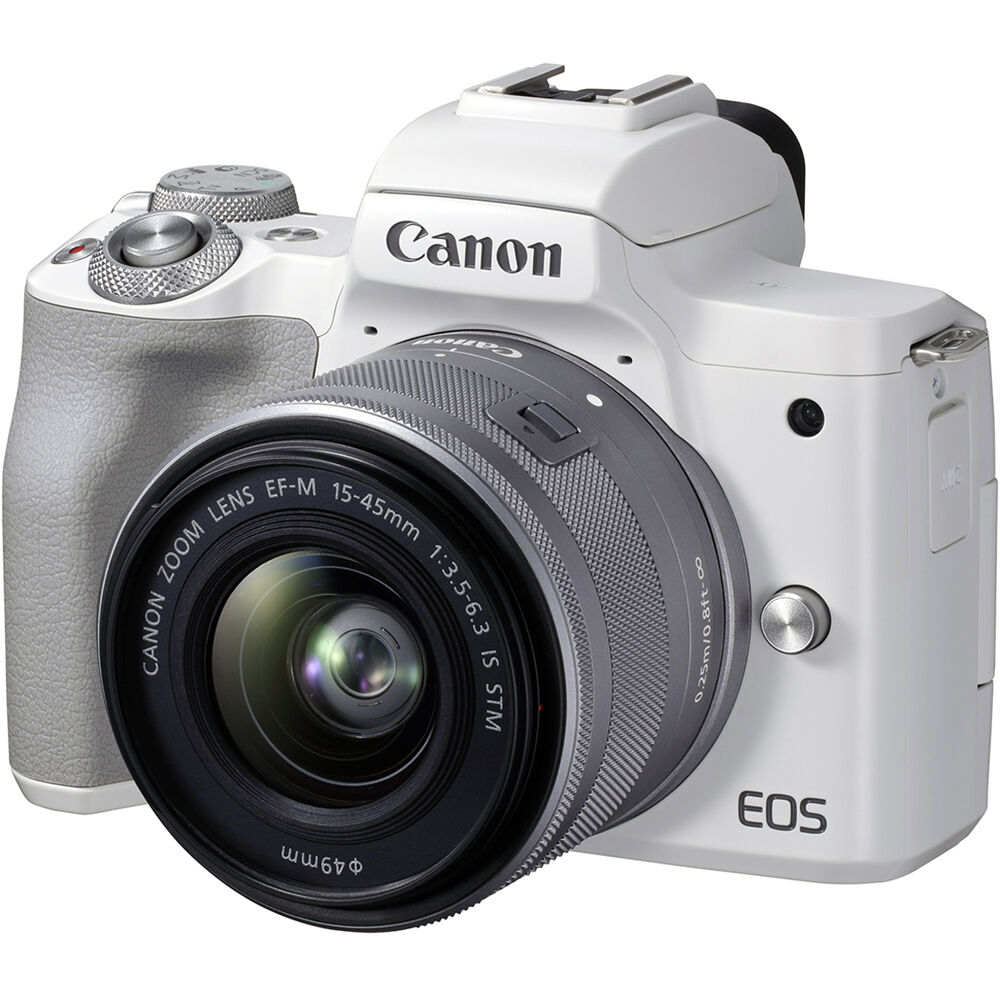 Canon EOS M50 II 15-45 White