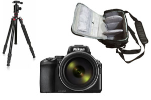 Nikon COOLPIX P950 + Camera Bag + Tripod Kit