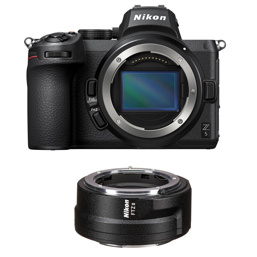 Nikon Z5 + FTZ mount adapter
