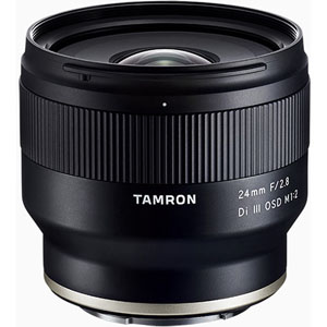 Tamron 24mm f/2.8 Di III OSD M 1:2 Lens for Sony E (F051) - 5 year warranty - Next Day Delivery