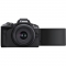 Canon EOS R50 Mirrorless Camera with RF-S 18-45mm f/4.5-6.3 IS STM Lens with EF-EOS R mount adapter - view 8
