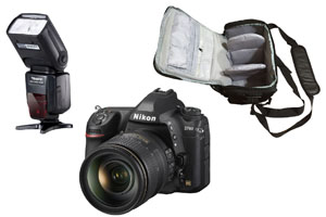 Nikon D780 24-120 + Camera Bag + Flash Kit